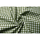 Gingham Check 8 mm Moss Green Gingham Check 8 mm Moss Green