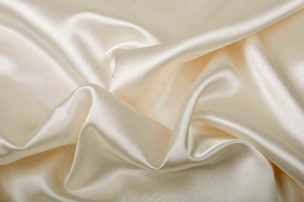 Krepp-Satin Champagne Krepp-Satin Champagne