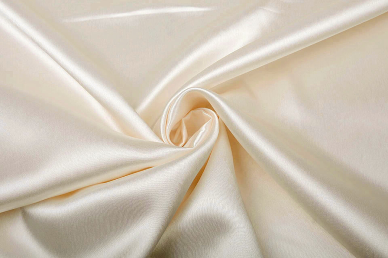 Krepp-Satin Champagne Krepp-Satin Champagne