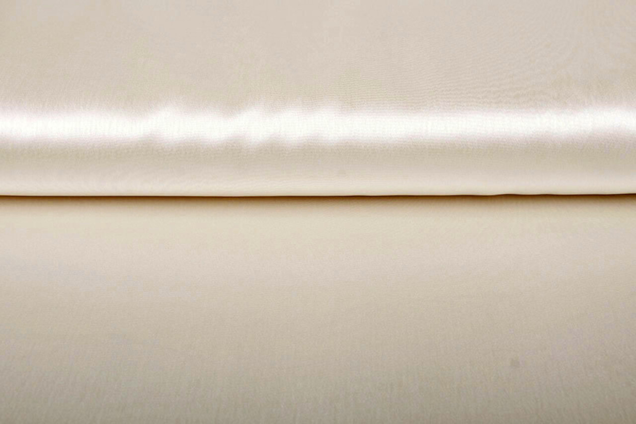 Krepp-Satin Champagne Krepp-Satin Champagne