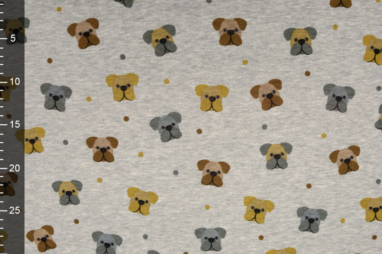 Jogging Alpenfleece Hond Grijs Melange