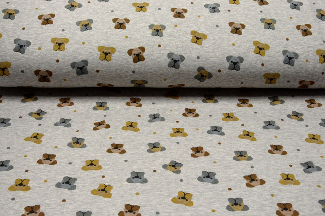 Jogging Alpenfleece Hond Grijs Melange