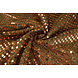 Sequins on Lurex Rust brique