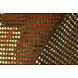 Sequins on Lurex Rust brique