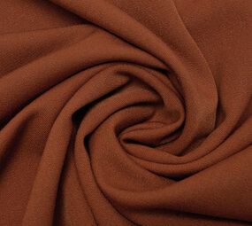 Stretch Gabardine Stoff Brique