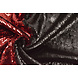 Reversible Lentejuelas Tela Rojo-Negro Reversible Lentejuelas Tela Rojo-Negro