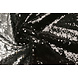 Réversible Paillettes Tissu Noir-Argent Réversible Paillettes Tissu Noir-Argent
