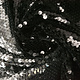 Reversible Sequin Fabric Black-Silver