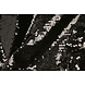 Réversible Paillettes Tissu Noir-Argent Réversible Paillettes Tissu Noir-Argent