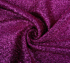 Gestricktes Glitzer Metallic Alpenveilchen