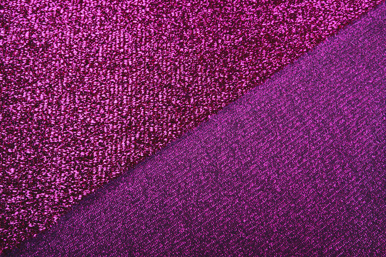 Knitted Glitter Metallic Cyclamen Knitted Glitter Metallic Cyclamen