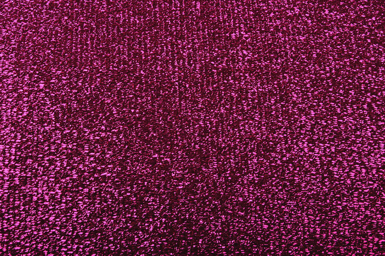 Gestricktes Glitzer Metallic Fuchsie Gestricktes Glitzer Metallic Fuchsie