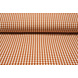 Vichy Traditionnel Carreaux 8 Mm Orange-Brique Vichy Traditionnel Carreaux 8 Mm Orange-Brique