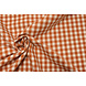 Boerenbont Quadri 8 Mm Arancione-Mattone Boerenbont Quadri 8 Mm Arancione-Mattone