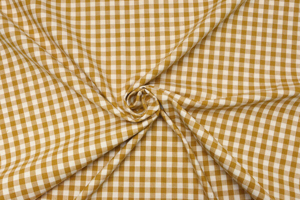 Boerenbont Ruit 8 mm Mosterd Boerenbont Ruit 8 mm Mosterd