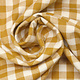 Gingham Check 8 mm Mustard