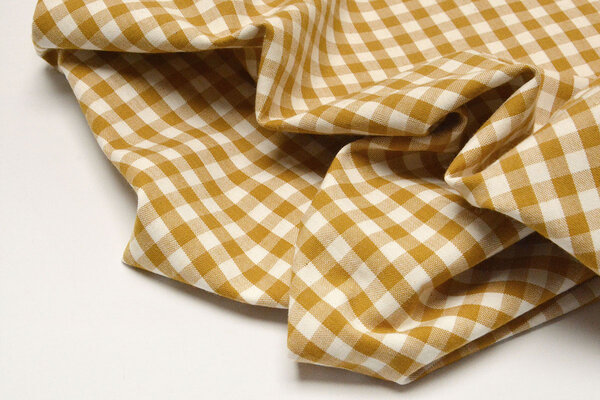 Boerenbont Ruit 8 mm Mosterd Boerenbont Ruit 8 mm Mosterd