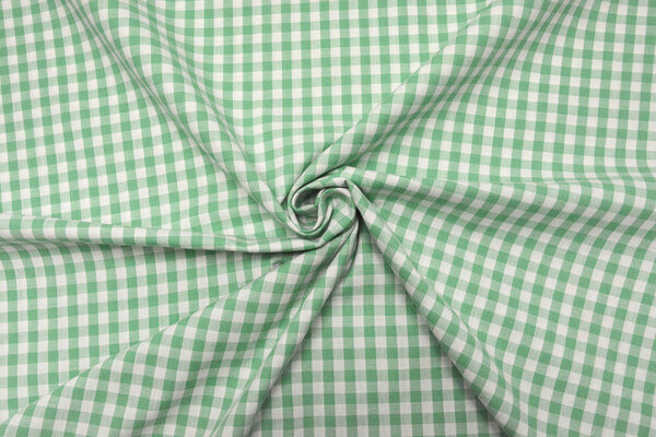 Vichy Traditionnel Carreaux 8 Mm Vert Menthe