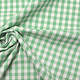 Gingham Check 8 mm Mint Green