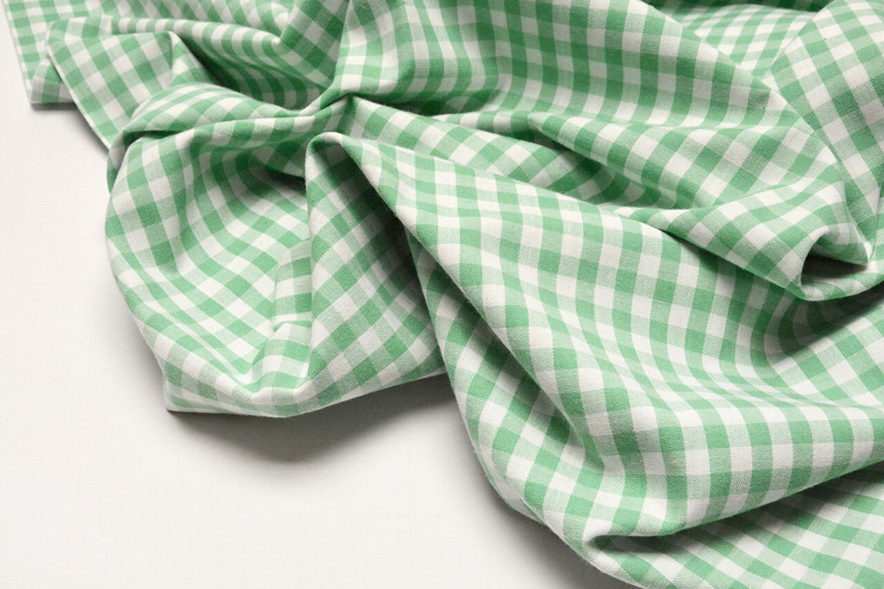 Boerenbont Ruit 8 mm Mint Groen Boerenbont Ruit 8 mm Mint Groen