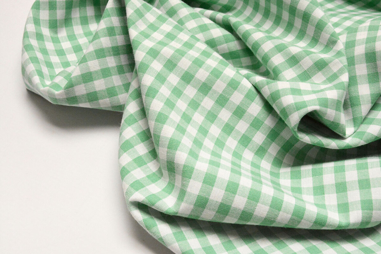 Boerenbont Ruit 8 mm Mint Groen Boerenbont Ruit 8 mm Mint Groen