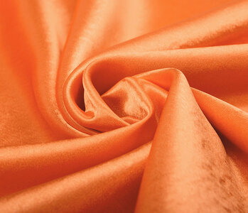 Crêpe Satin Orange