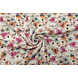 Oeko-Tex® Coton Double Gaze Tissu Fleurs Phlox Oeko-Tex® Coton Double Gaze Tissu Fleurs Phlox
