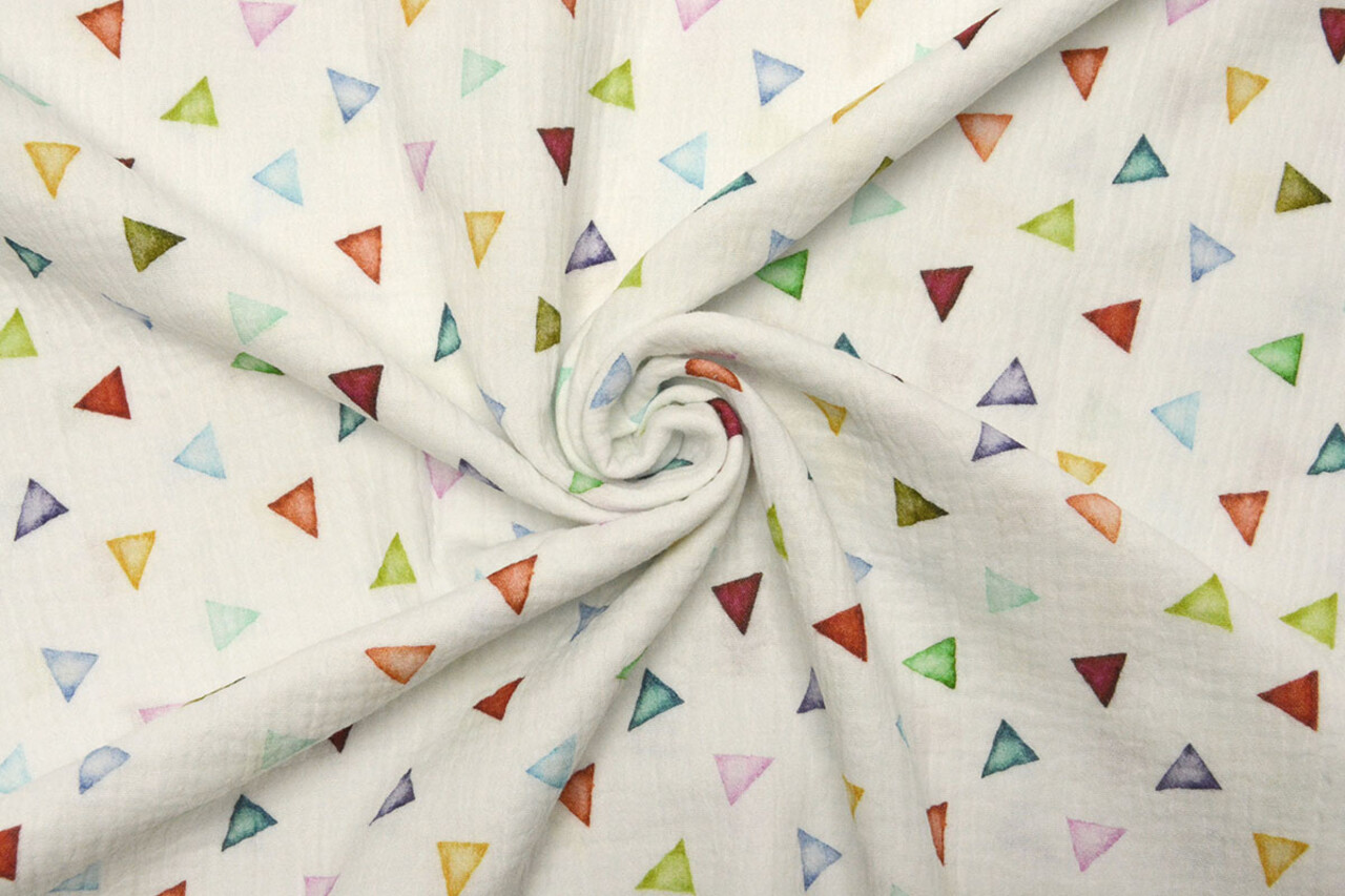 Oeko-Tex®  Double Gauze Fabric Triangulus Oeko-Tex®  Double Gauze Fabric Triangulus