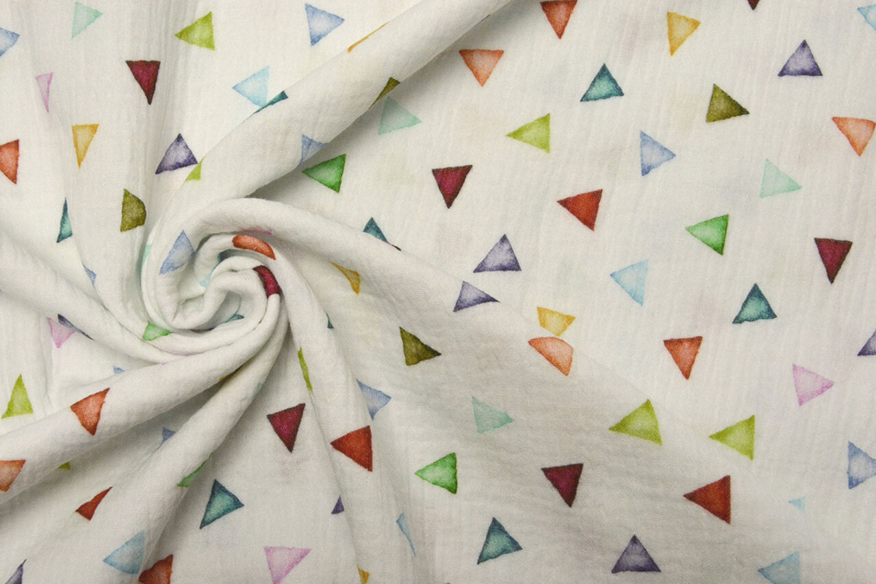 Oeko-Tex® Coton Double Gaze Tissu Triangulus Oeko-Tex® Coton Double Gaze Tissu Triangulus