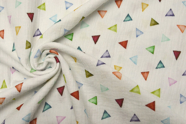 Oeko-Tex®  Double Gauze Fabric Triangulus Oeko-Tex®  Double Gauze Fabric Triangulus