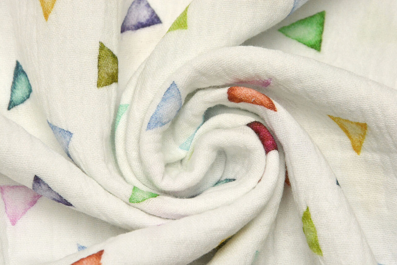 Oeko-Tex®  Hydrofiel Stof Triangulus