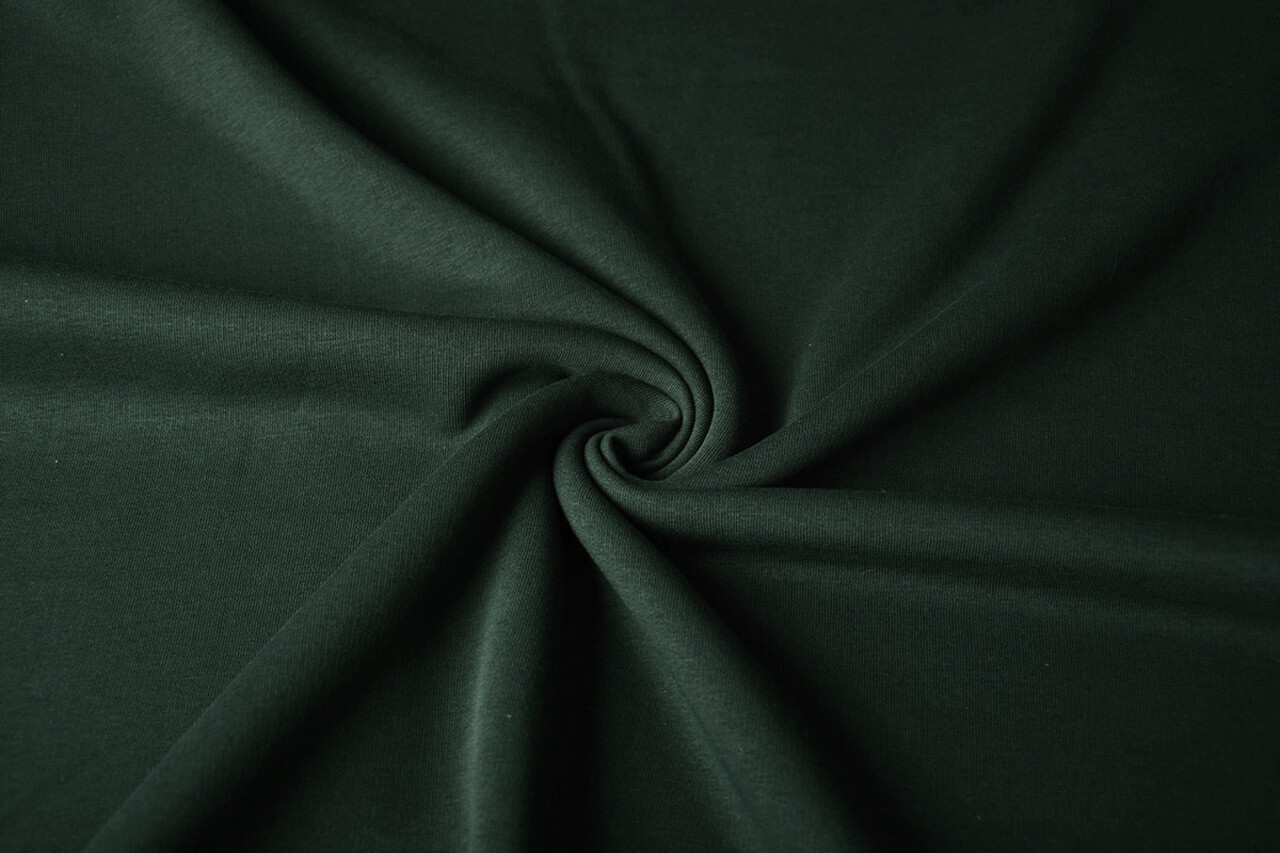 Oeko-Tex®  Tejido de Sudadera Verde Botella