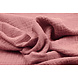 Oeko-Tex®  Tela de Muselina Rosa Antiguo Oscuro