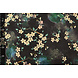 Scuba Crêpe Imprimé Bouquet de Fleurs Noir Scuba Crêpe Imprimé Bouquet de Fleurs Noir