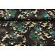 Scuba Crêpe Imprimé Bouquet de Fleurs Noir Scuba Crêpe Imprimé Bouquet de Fleurs Noir