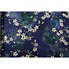 Scuba Crêpe Imprimé Bouquet de Fleurs Bleu Scuba Crêpe Imprimé Bouquet de Fleurs Bleu