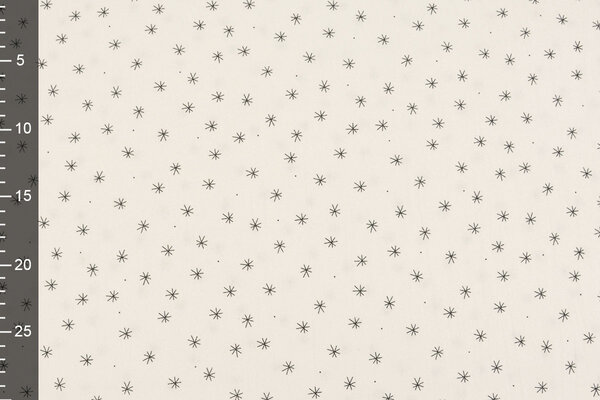 Oeko-Tex®  100% Gewaschene Baumwolle Sterne Elodie