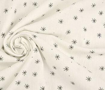 Oeko-Tex®  100% Washed Cotton Stars Elodie