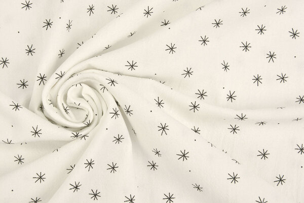 Oeko-Tex®  100% Gewaschene Baumwolle Sterne Elodie