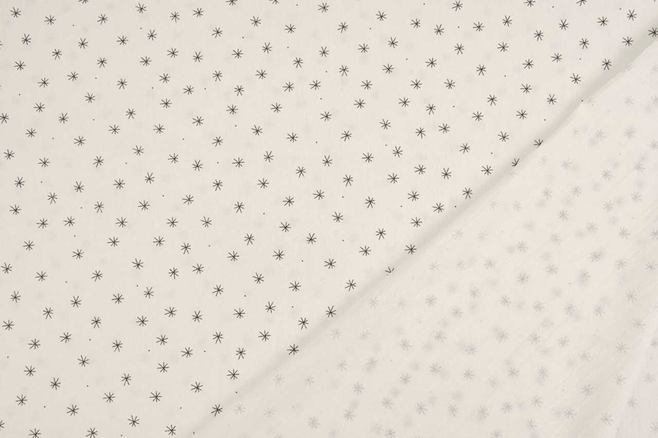Oeko-Tex®  100% Gewaschene Baumwolle Sterne Elodie