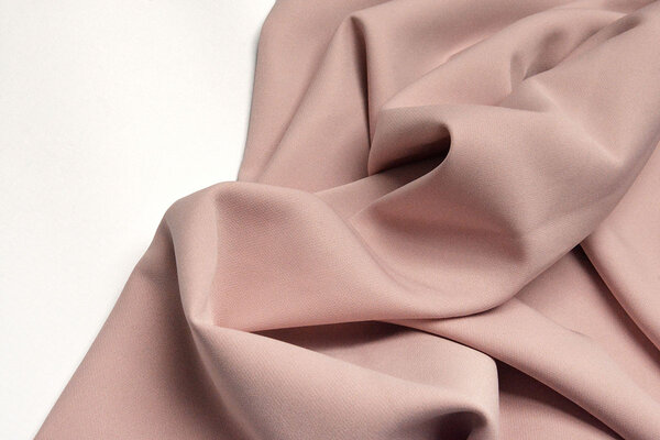 2-Way Crepe Stretch  Licht Oud Roze