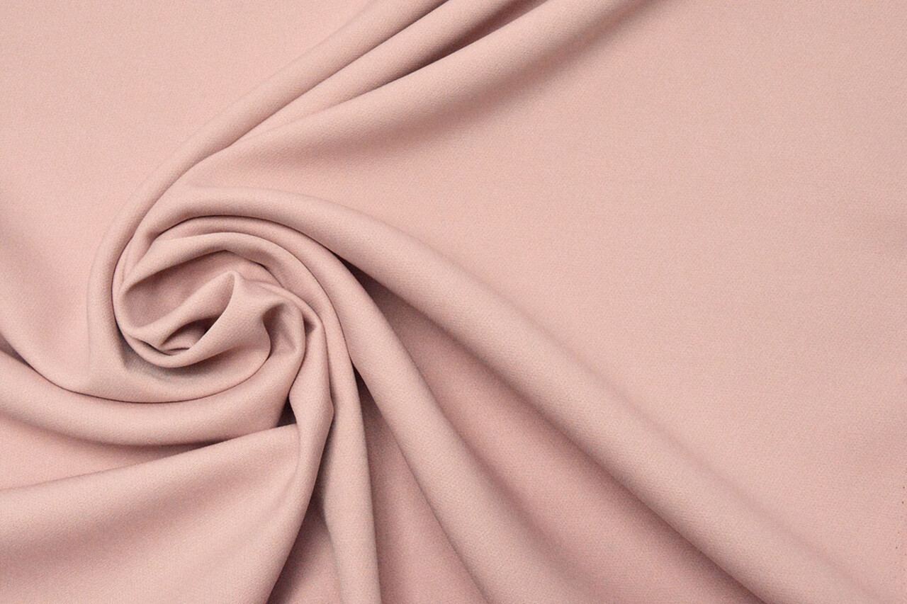 Crêpe Elasticizzato in 2 Direzioni Rosa Antico Chiaro Crêpe Elasticizzato in 2 Direzioni Rosa Antico Chiaro