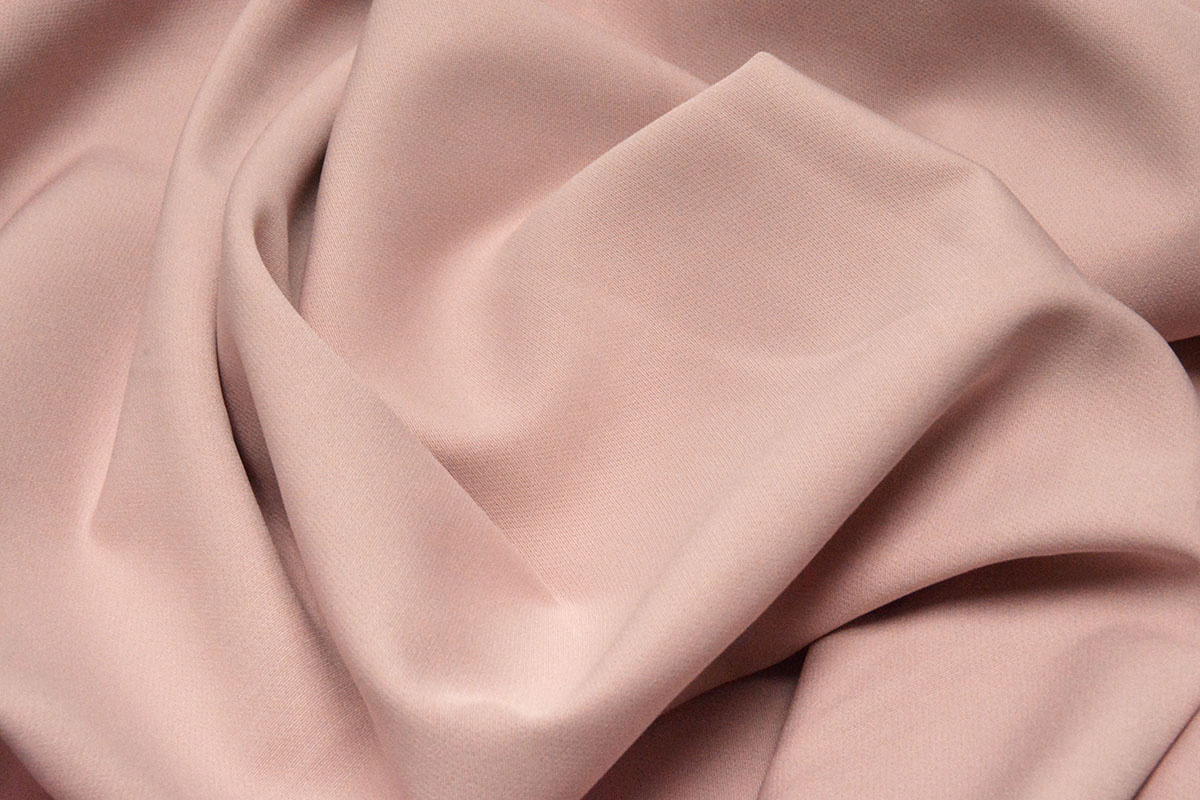 2-Way Crepe Stretch Light Old Pink - Boelens Modestoffen