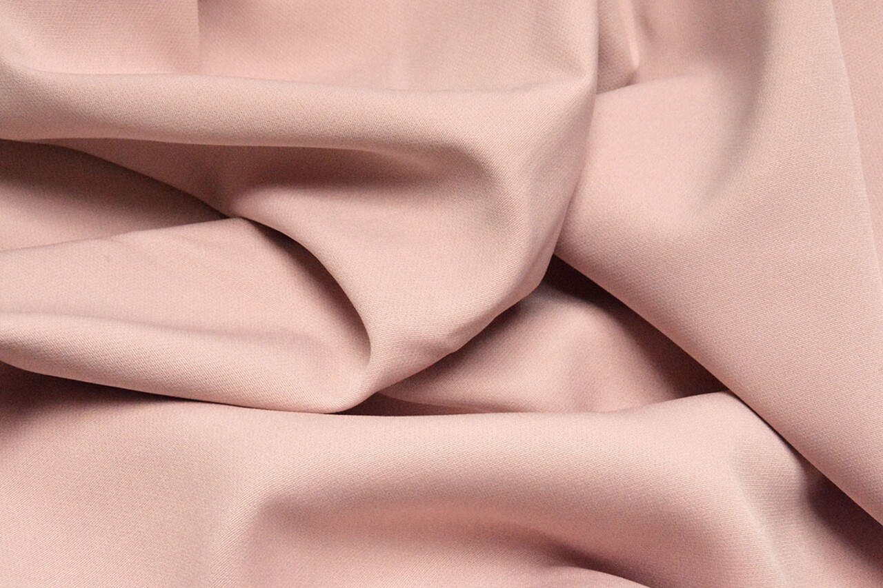 Crêpe Elasticizzato in 2 Direzioni Rosa Antico Chiaro Crêpe Elasticizzato in 2 Direzioni Rosa Antico Chiaro