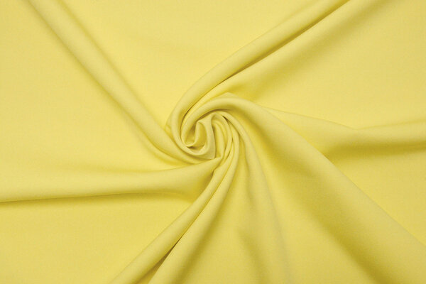 2-Way Crepe Stretch  Yellow 2-Way Crepe Stretch  Yellow
