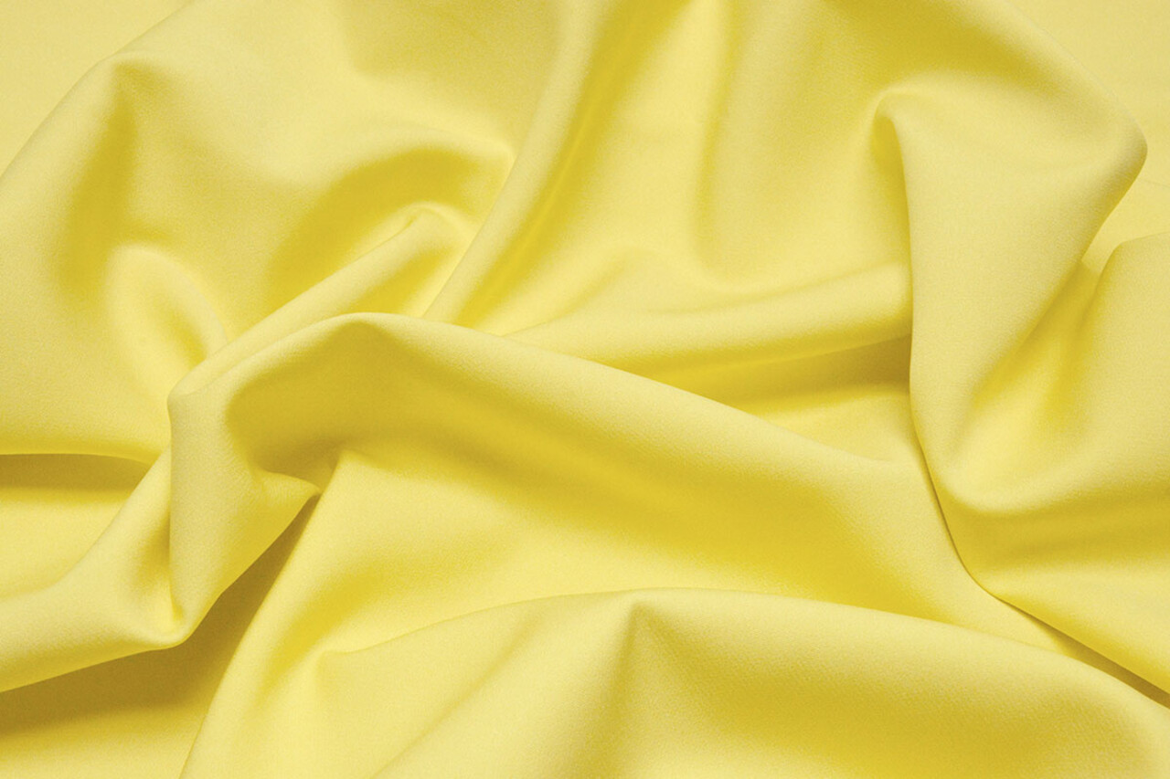 2-Way Crepe Stretch Geel