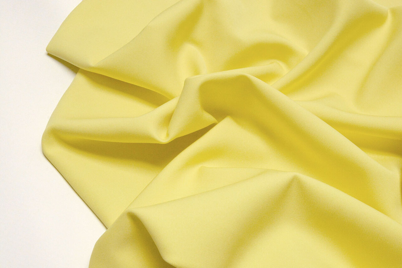 2-Way Crepe Stretch  Gelb