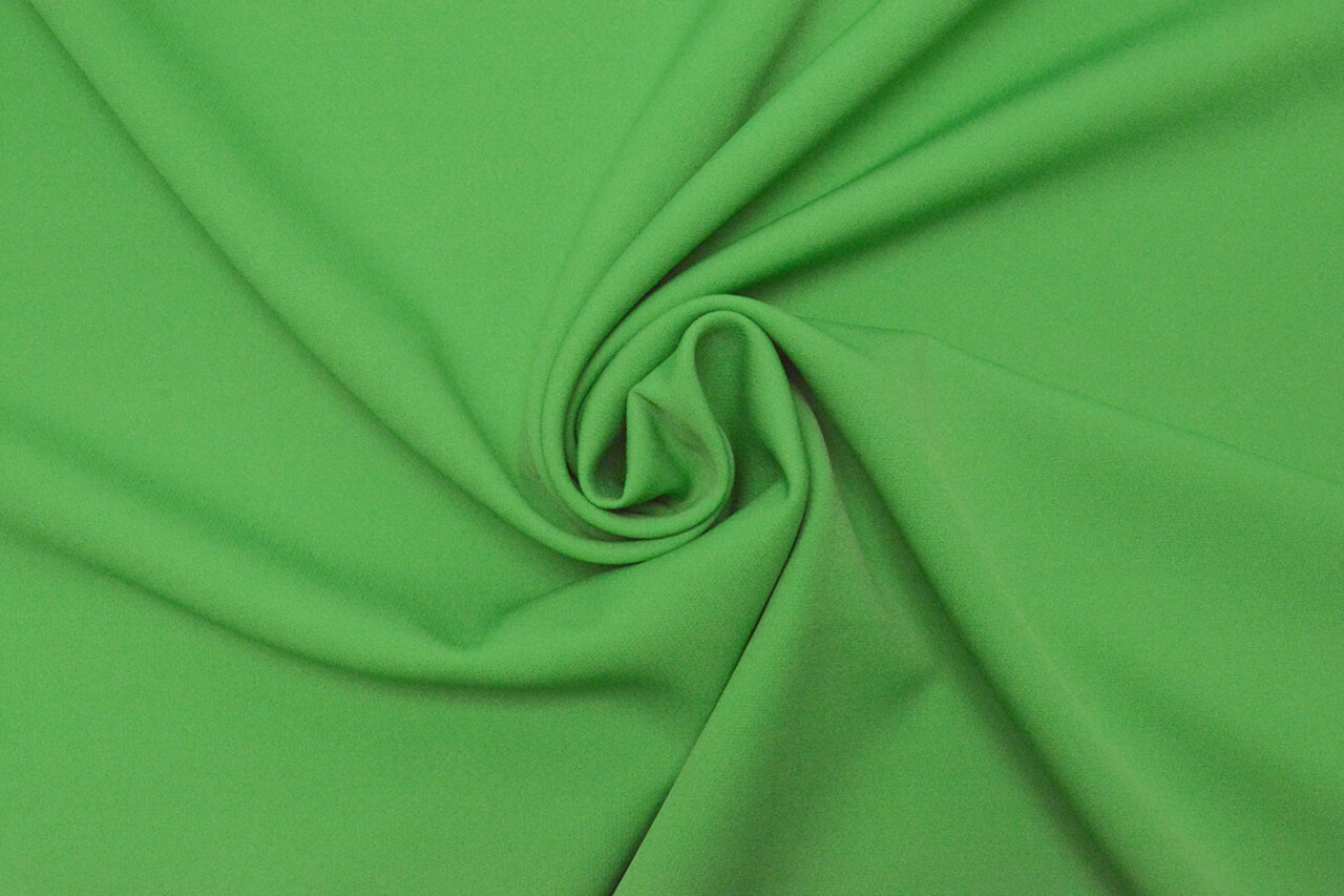 Crêpe Elasticizzato in 2 Direzioni Verde Crêpe Elasticizzato in 2 Direzioni Verde