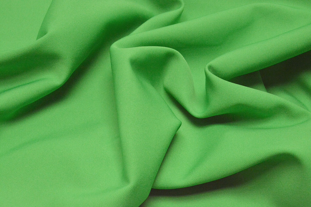 Crêpe Elasticizzato in 2 Direzioni Verde Crêpe Elasticizzato in 2 Direzioni Verde