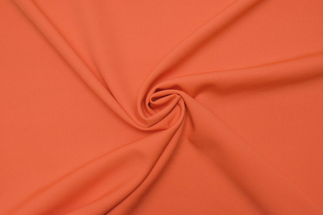 2-Way Crepe Stretch Oranje 2-Way Crepe Stretch Oranje